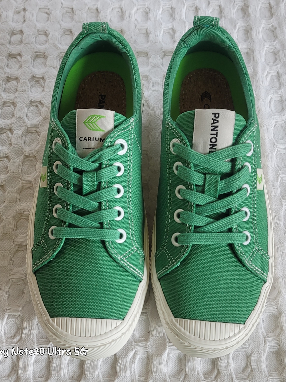 Cariuma x Pantone OCA Low Greenbrier Canvas Sneaker Shoes Women's 8 / Men's 6.5